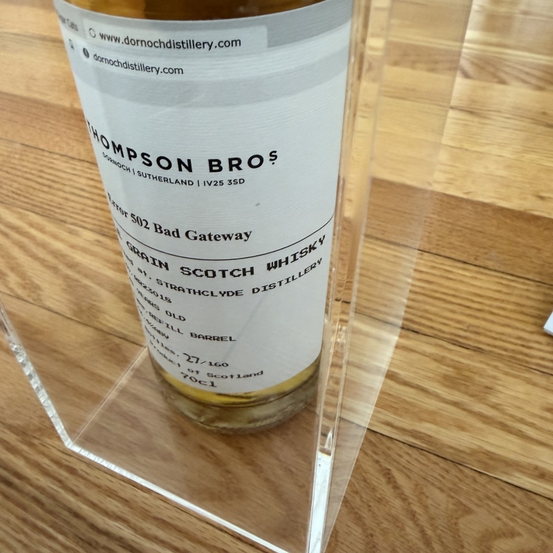 THOMPSON BROs 28 YEARS OLD Scotch (27 of 160)- Ghost Distillery!