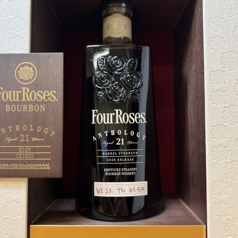 Four Roses 21yr Anthology 2026 Origin Visitor Center Release  - Tier 5 - 124.4 Proof