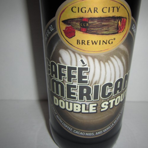 Cigar City Caffe Americano Double Stout 2016, 22 oz Bottle
