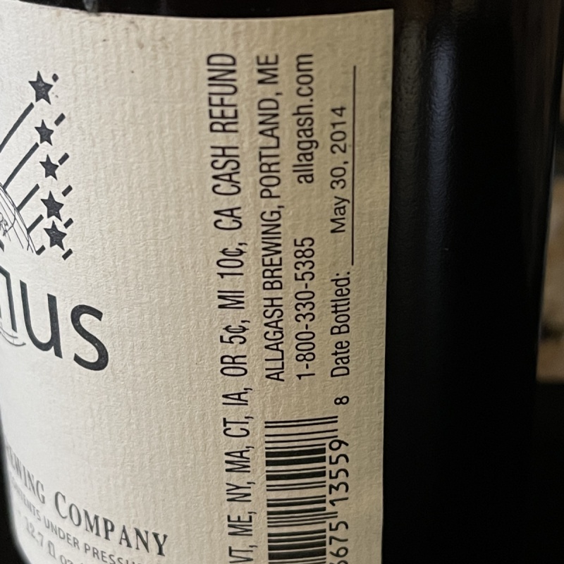 Allagash Belfius (2014 Batch 1)