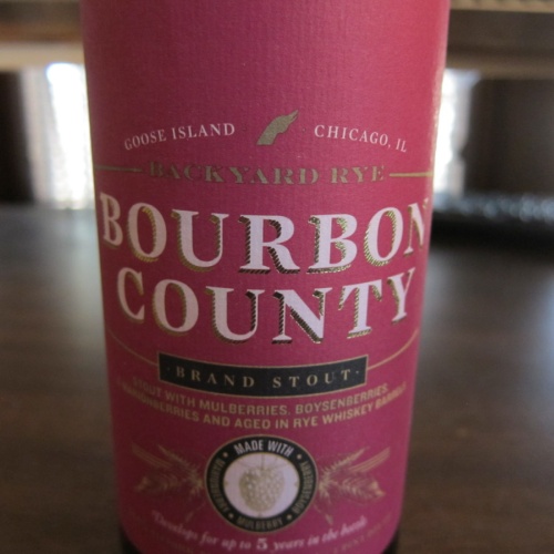 Bourbon County 2013 Backyard Rye Bomber Goose Island