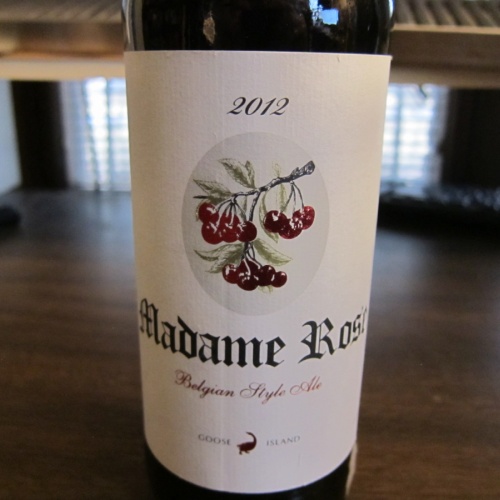 Madame Rose Goose Island Belgian Cherry Ale 2012 Bomber