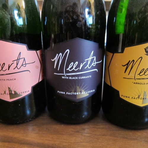 Funk Factory Geuzeria Meerts Peach Black Currant Arnold Palmer