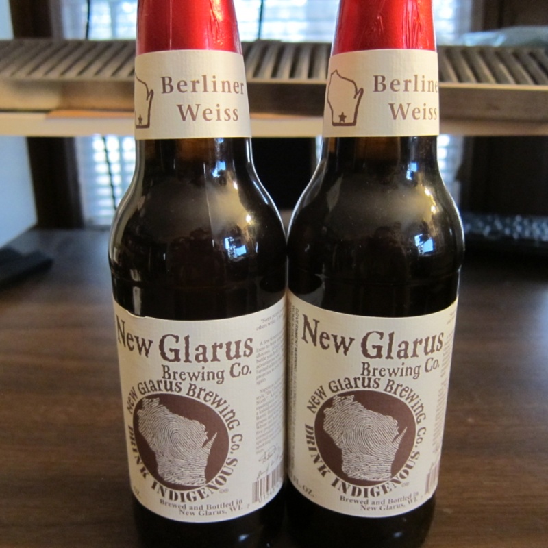 2013 New Glarus Berliner Weiss 12 oz. x 2 Thumbprint