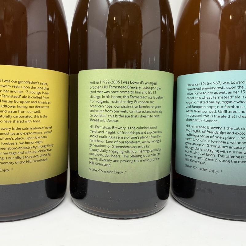 Hill Farmstead Brewery - Anna Arthur Florence Bottle Pack - Custom Mixes Available, Too!