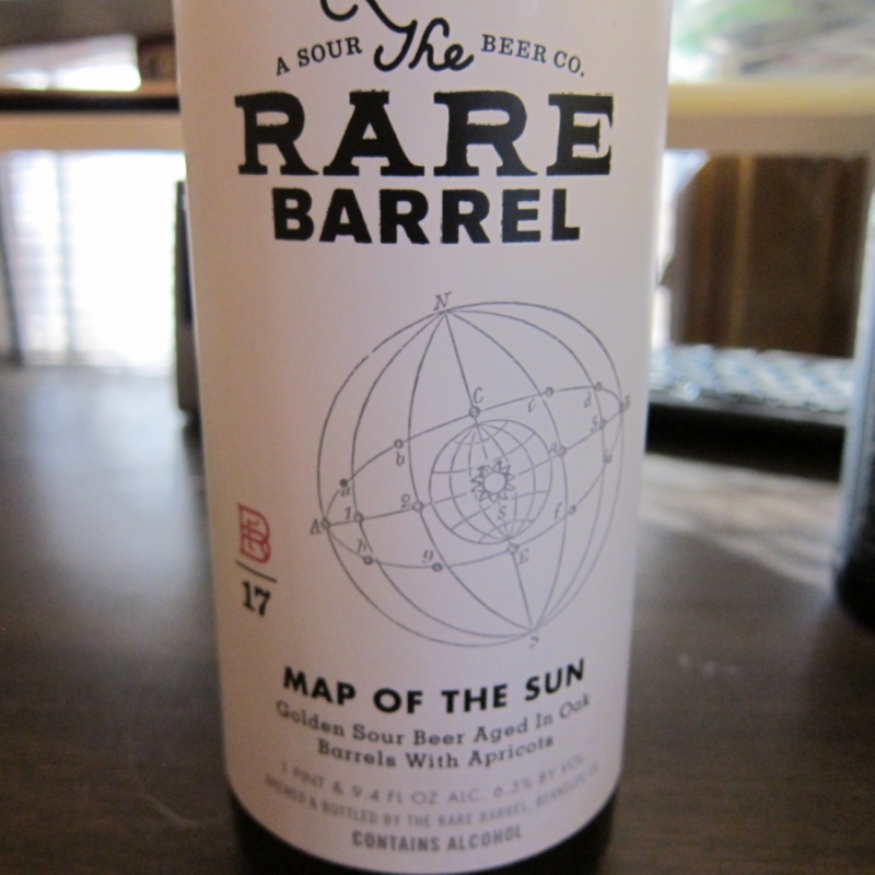 Rare Barrel Map of the Sun Sour w Apricots Batch 17