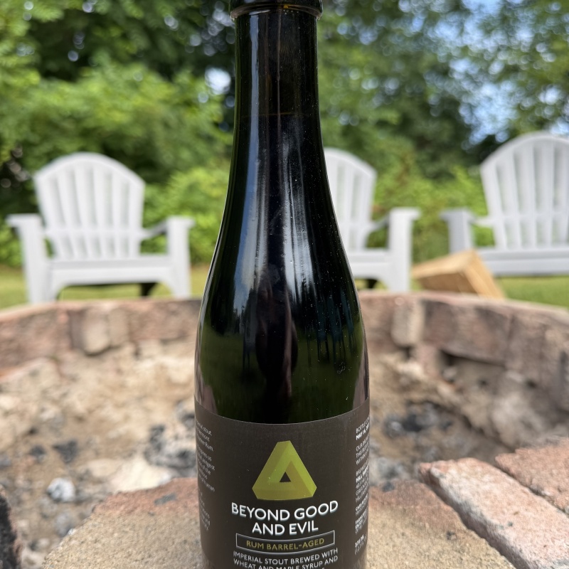 Rum Barrel-Aged Beyond Good & Evil - Hill Farmstead Brewery 375ml Bottle