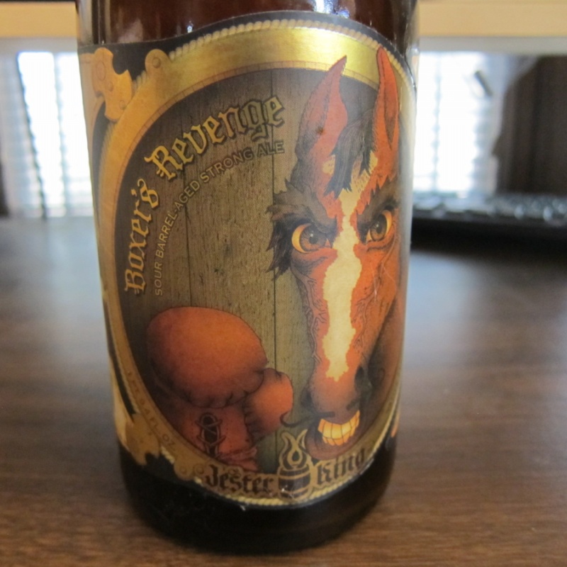 Jester King Boxer's Revenge 2015 Barrel Aged Wild Ale 750