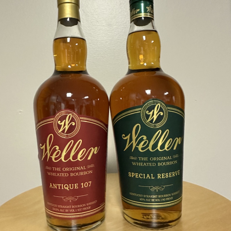 Weller Antique 107 and Special Reserve Combo