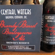 Central Waters BRANDY Barrel Barleywine 2021 4 Pack 12 oz.