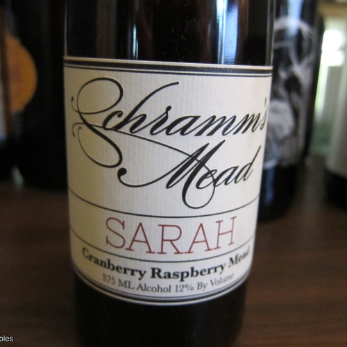 Schramm's Mead SARAH Cranberry Raspberry Melomel