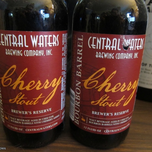 Central Waters Bourbon Barrel Cherry Stout x 2 2013