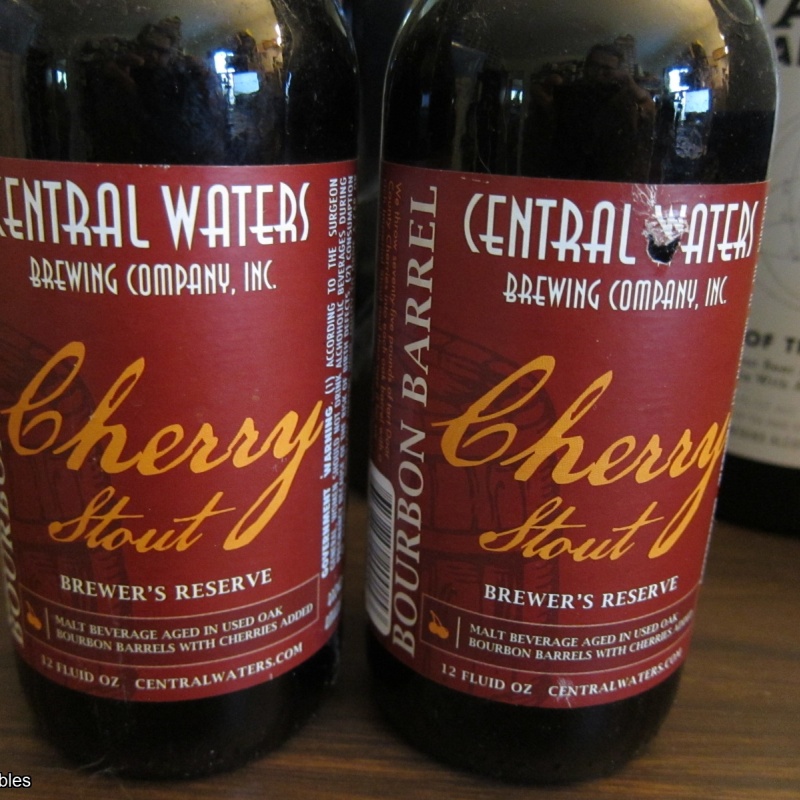 Central Waters Bourbon Barrel Cherry Stout x 2 2013