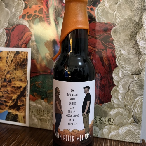 Little Cottage & Monday Night Brewing - Double Barrel Aged When Peter Met John