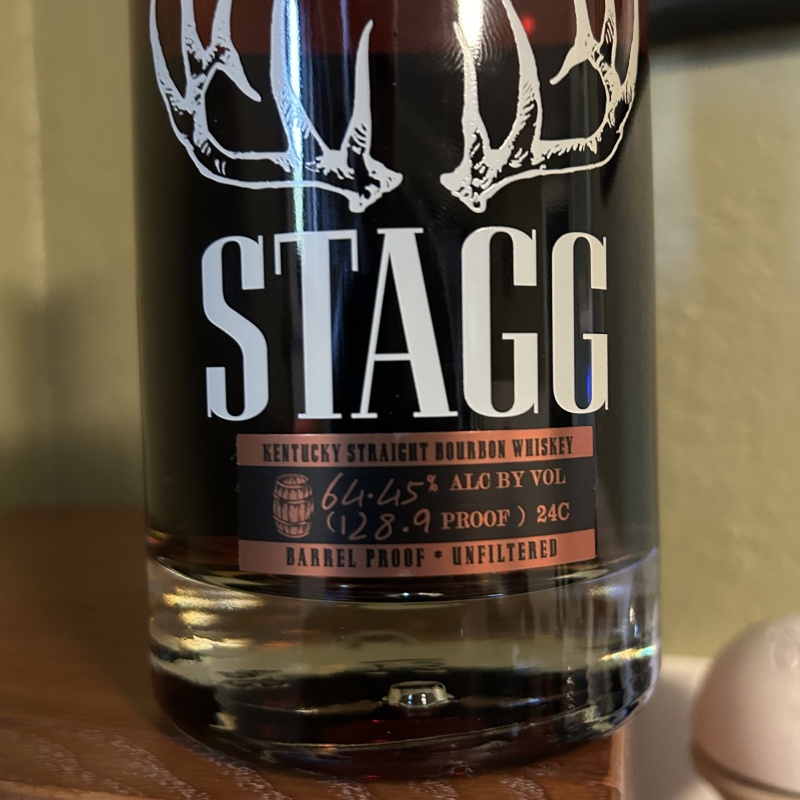 Stagg Bourbon Batch 24C 128.9 proof FREE SHIPPING