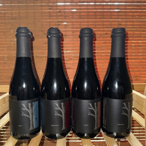 Side Project double Barrel Finish Stout Set Aspen, French Oak, Maple, Mizunara