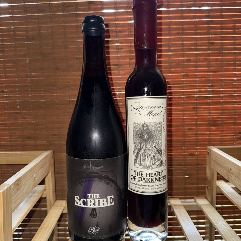 Side Project The Scribe Blend 1 * Schramm’s Heart of Darkness B7