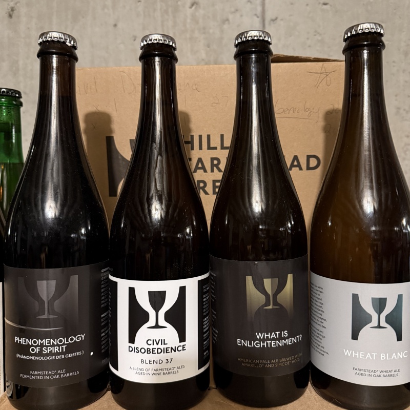 Hill Farmstead Vintage Tasting - 10 Bottle Lot!
