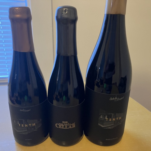 Side Project For the cellar, Tenth Stout and Tenth Barleywine