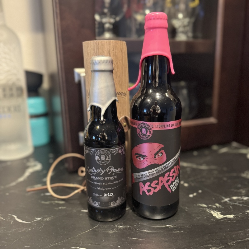 Toppling Goliath 2024 KBBS and 2022 Assassin Kentucky Brunch Brand Stout