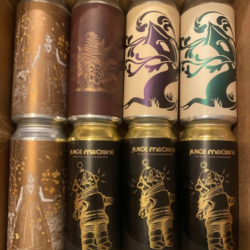 Tree House Mix 8 Juice Machine 10 th Anniversary Milky Green Milky Haze King Fern Twilight of Autumn