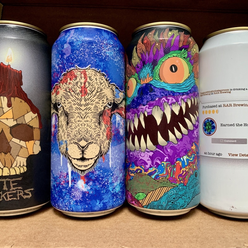 RAR 4pk Fuel For Your Dreams, New Badge Who Dis?, Flock What Ewe Herd, Fate Flickers