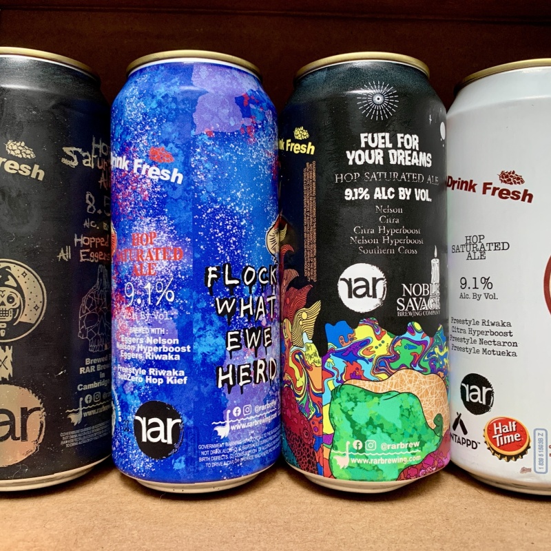 RAR 4pk Fuel For Your Dreams, New Badge Who Dis?, Flock What Ewe Herd, Fate Flickers