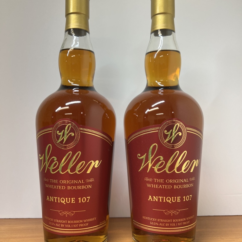 Old Weller Antique OWA 107 - 107 Proof (Set of 2)