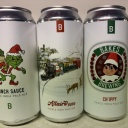 Bakes Grinch Sauce, Chippy & Allarie 2025 Christmas Beers Triple IPA TIPA