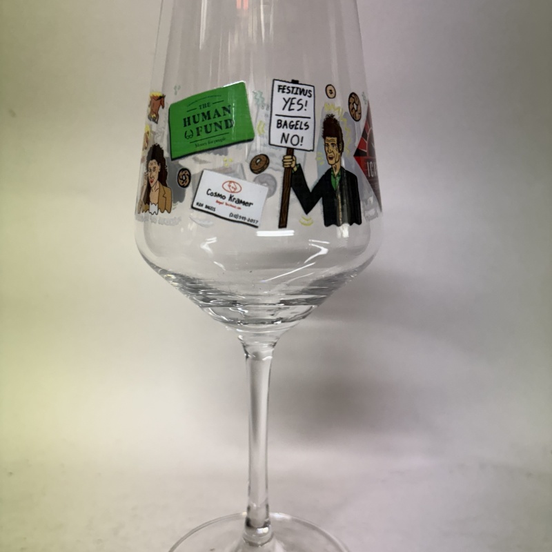 ICARUS FOR THE REST OF US ( FESTIVUS ) CHRISTMAS GLASS