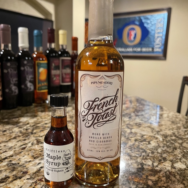 Pips Meadery French Toast + Syrup