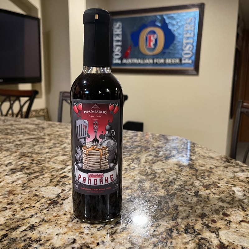 Pips Meadery Strawberry Pancake