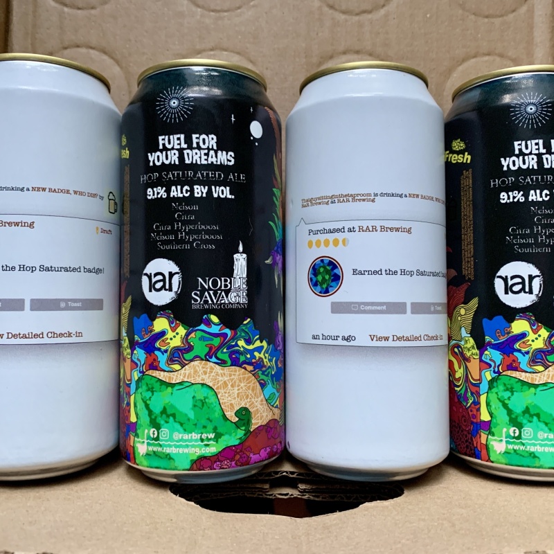 RAR 4pk Fuel For Your Dreams, New Badge Who Dis?