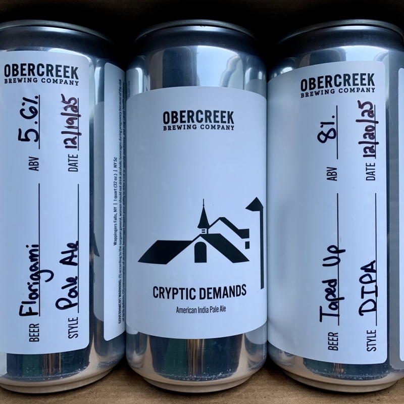 3x Obercreek Crowlers Cryptic Demands, Taped Up, Florigami