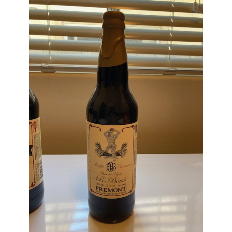 Fremont Brewing Coffee Cinnamon B-Bomb (2018)