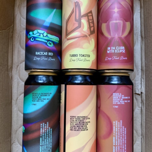 Deep Fried Beers 6pk Turbo Toaster, Racecar Bed, In Da Clurb With Eclipse 4pk