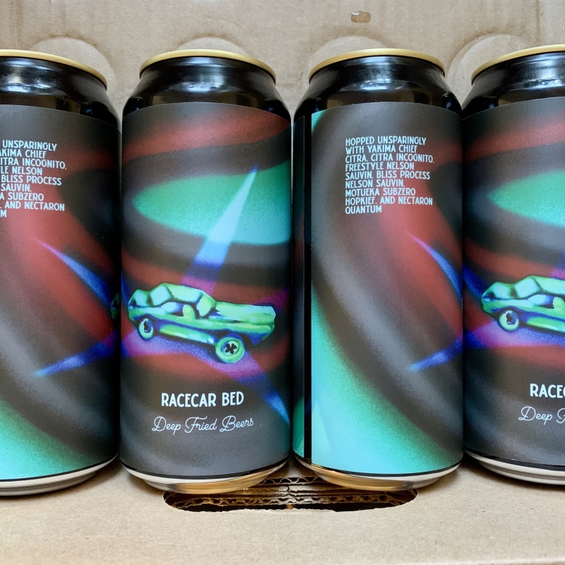 Deep Fried Beers Racecar Bed 4pk