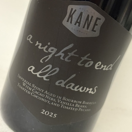 KANE A NIGHT TO END ALL DAWNS ANTEAD 2025 GERMAN CHOCOLATE CAKE BA STOUT