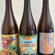 3 Sante Adairius vintage bottles