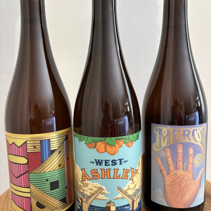 3 Sante Adairius vintage bottles