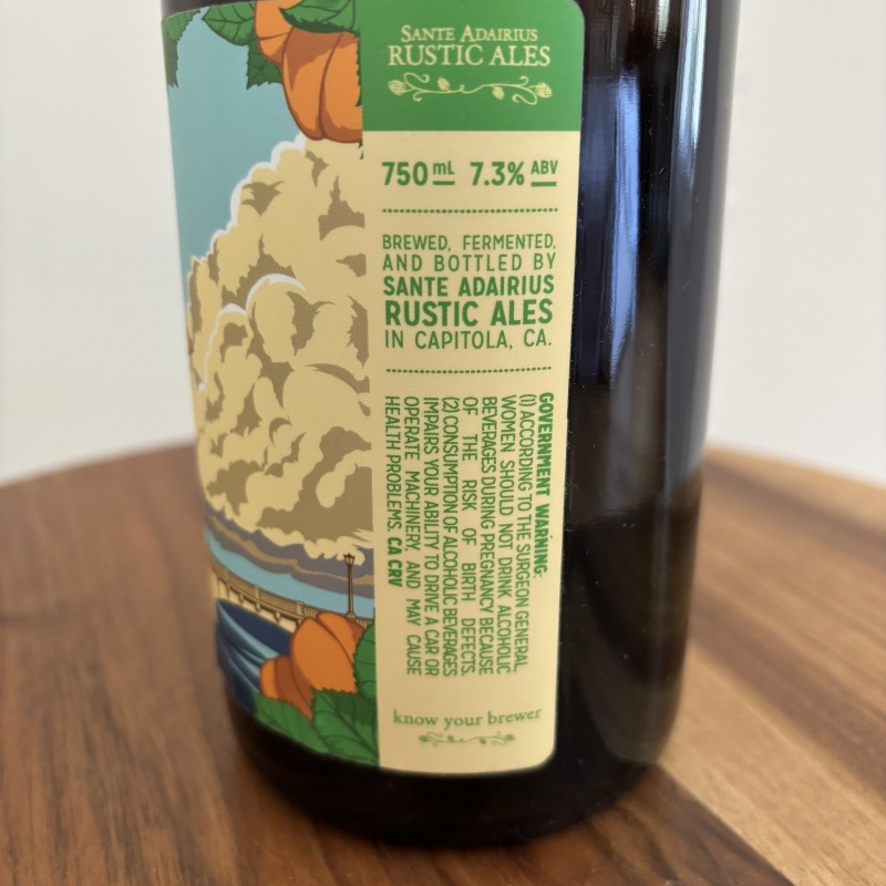 3 Sante Adairius vintage bottles