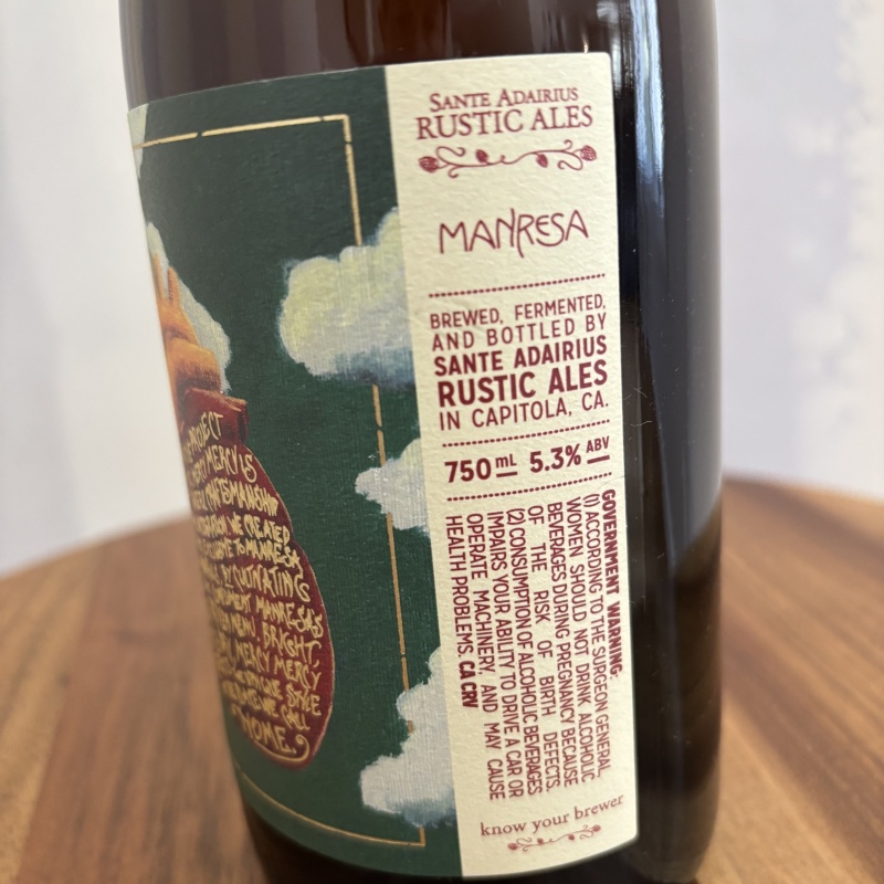 3 Sante Adairius vintage bottles