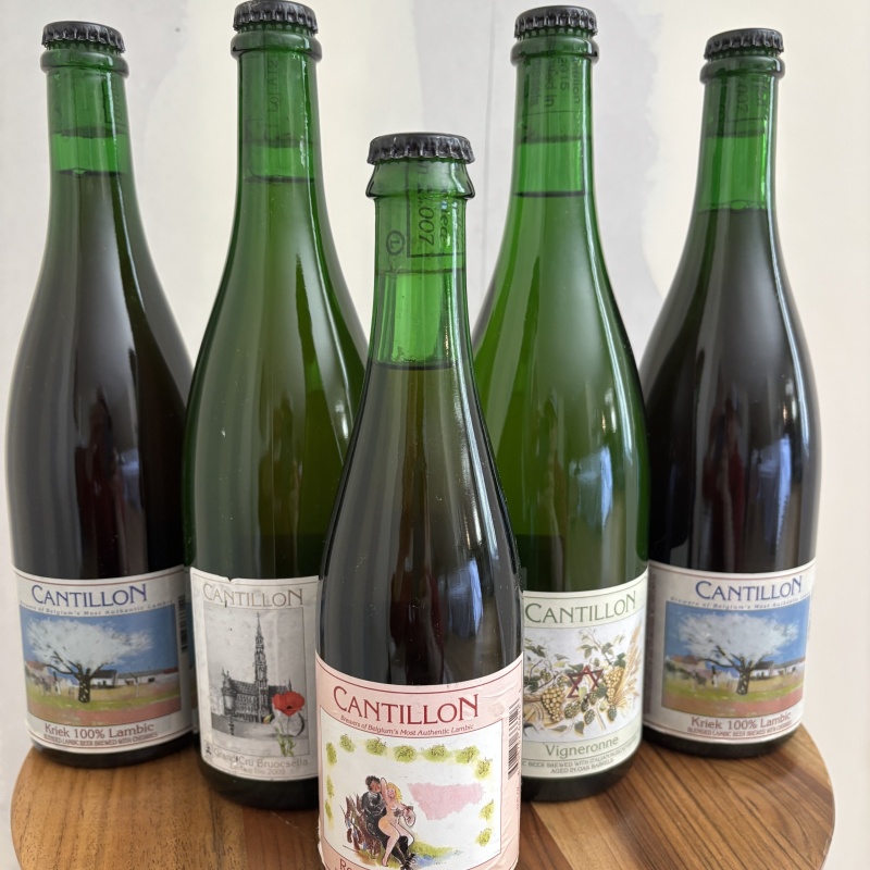 Cantillon - 5 vintage bottles