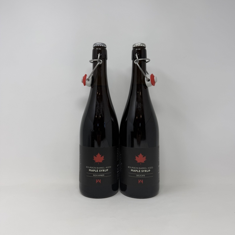 Hill Farmstead Brewery 2026 Bourbon Barrel Aged Maple Syrup Delicate & Rich Amber 750ml Set