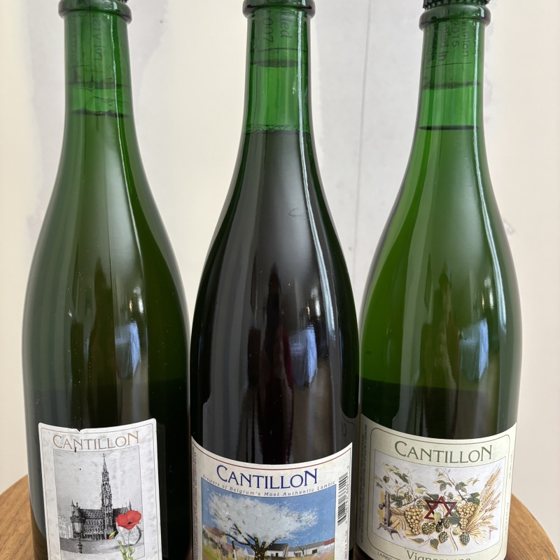 Cantillon - 5 vintage bottles