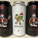 Bakes Grinch Sauce & Jack Claus 2025 Christmas Beers Triple IPA TIPA Quadruple QIPA