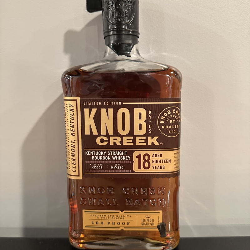 Knob Creek 18 Year
