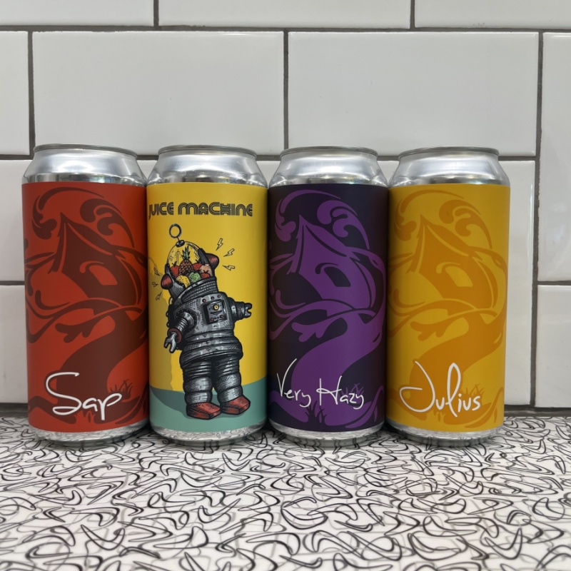 Tree House Woodstock IPA Can 8-Pack - 1 ea Very Hazy, Juice Machine, Julius, & Sap