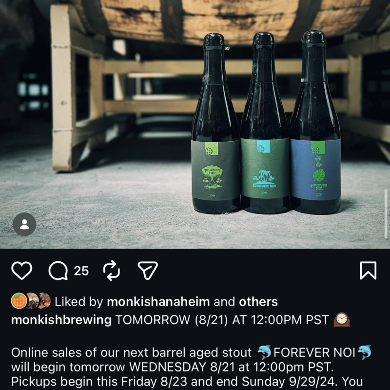 Monkish FOREVER NOI