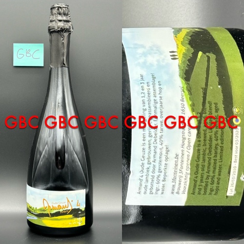 3 Fonteinen Armand'4 Armand Oude Geuze Zomer 750ml 2010